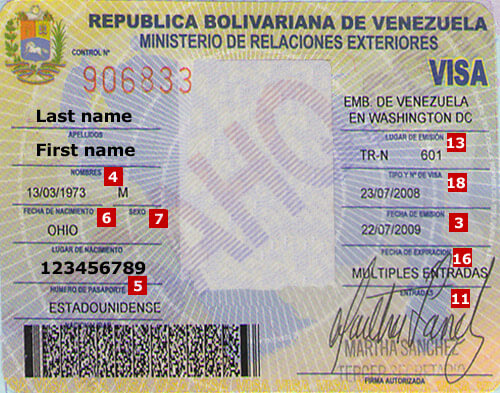 venezuela tourist visa application